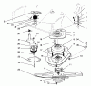 Rasenmäher 22151 - Toro Walk-Behind Mower (SN: 6900001 - 6999999) (1996) Ersatzteile BLADE BRAKE CLUTCH ASSEMBLY
