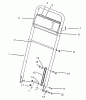 Rasenmäher 22153BC - Toro Walk-Behind Mower (SN: 5900001 - 5999999) (1995) Ersatzteile HANDLE ASSEMBLY