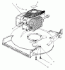 Rasenmäher 22154 - Toro Walk-Behind Mower (SN: 7900001 - 7999999) (1997) Ersatzteile ENGINE ASSEMBLY