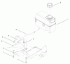 Rasenmäher 22162 - Toro Recycler Mower (SN: 200000001 - 200999999) (2000) Ersatzteile FUEL TANK ASSEMBLY