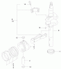 Rasenmäher 22171 - Toro Recycler Mower (SN: 9900001 - 9999999) (1999) Ersatzteile PISTON/CRANKSHAFT