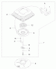Rasenmäher 22172 - Toro Recycler Mower (SN: 230000001 - 230999999) (2003) Ersatzteile RECOIL STARTER ASSEMBLY
