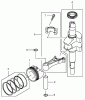 Rasenmäher 22175 - Toro 21" Heavy-Duty Recycler Mower (SN: 240000001 - 240999999) (2004) Ersatzteile PISTON AND CRANKSHAFT ASSEMBLY