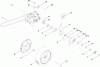 Rasenmäher 22178 - Toro 21" Heavy-Duty Rear Bagger Mower (SN: 260004001 - 260999999) (2006) Ersatzteile REAR SUSPENSION ASSEMBLY