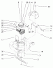 Rasenmäher 22260 - Toro Side Discharge Mower (SN: 230000001 - 230999999) (2003) Ersatzteile ENGINE AND BLADE ASSEMBLY