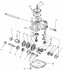 Rasenmäher 22261 - Toro Side Discharge Mower (SN: 9900001 - 9999999) (1999) Ersatzteile GEAR CASE ASSEMBLY