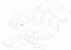 Rasenmäher 22293 - Toro 53cm Heavy-Duty Recycler Walk-Behind Mower (SN: 314000001 - 314999999) (2014) Ersatzteile GRASS BAG ASSEMBLY