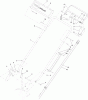 Rasenmäher 22293 - Toro 53cm Heavy-Duty Recycler Walk-Behind Mower (SN: 314000001 - 314999999) (2014) Ersatzteile HANDLE ASSEMBLY