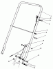 Rasenmäher 22525 - Toro Walk-Behind Mower (SN: 8000001 - 8999999) (1988) Ersatzteile HANDLE ASSEMBLY