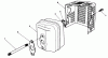 Rasenmäher 22621 - Toro Walk-Behind Mower (SN: 9000001 - 9999999) (1989) Ersatzteile ENGINE ASSEMBLY MODEL NO. VMH-7 #7