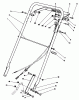Rasenmäher 22621 - Toro Walk-Behind Mower (SN: 9000001 - 9999999) (1989) Ersatzteile HANDLE ASSEMBLY