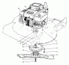 Rasenmäher 22621C - Toro Walk-Behind Mower (SN: 9000001 - 9999999) (1989) Ersatzteile ENGINE ASSEMBLY