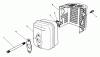 Rasenmäher 22621C - Toro Walk-Behind Mower (SN: 9000001 - 9999999) (1989) Ersatzteile ENGINE ASSEMBLY MODEL NO. VMJ-8 #7