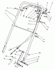 Rasenmäher 22621C - Toro Walk-Behind Mower (SN: 9000001 - 9999999) (1989) Ersatzteile HANDLE ASSEMBLY