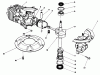 Rasenmäher 22680C - Toro Walk-Behind Mower (SN: 8000001 - 8999999) (1988) Ersatzteile ENGINE ASSEMBLY MODEL NO. 47PH7 #1