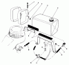 Rasenmäher 22680C - Toro Walk-Behind Mower (SN: 8000001 - 8999999) (1988) Ersatzteile GAS TANK ASSEMBLY