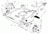Rasenmäher 22680C - Toro Walk-Behind Mower (SN: 8000001 - 8999999) (1988) Ersatzteile HOUSING ASSEMBLY (MODEL 22680C)