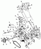 Rasenmäher 23000 - Toro Whirlwind Walk-Behind Mower (SN: 4000001 - 4999999) (1964) Ersatzteile 21" WHIRLWIND HEVI-DUTY SELF PROPELLED MOWER PARTS LIST