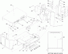 Zubehör 25400 - Toro Pro Sneak 360 Vibratory Plow (SN: 314000001 - 314999999) (2014) Ersatzteile FRAME, CONSOLE AND HOOD ASSEMBLY