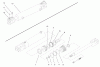 Compact Utility Loaders 22302 - Toro Dingo 220-D Traction Unit (SN: 990001 - 999999) (1999) Ersatzteile HYDRAULIC CYLINDER ASSEMBLY NO. 99-3278