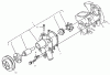 Compact Utility Loaders 22302TE - Toro Dingo 220-D Traction Unit (SN: 990001 - 999999) (1999) Ersatzteile WATER PUMP ASSEMBLY