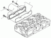 Compact Utility Loaders 22303 - Toro Dingo 320-D Traction Unit (SN: 200000001 - 200000500) (2000) Ersatzteile INLET MANIFOLD ASSEMBLY
