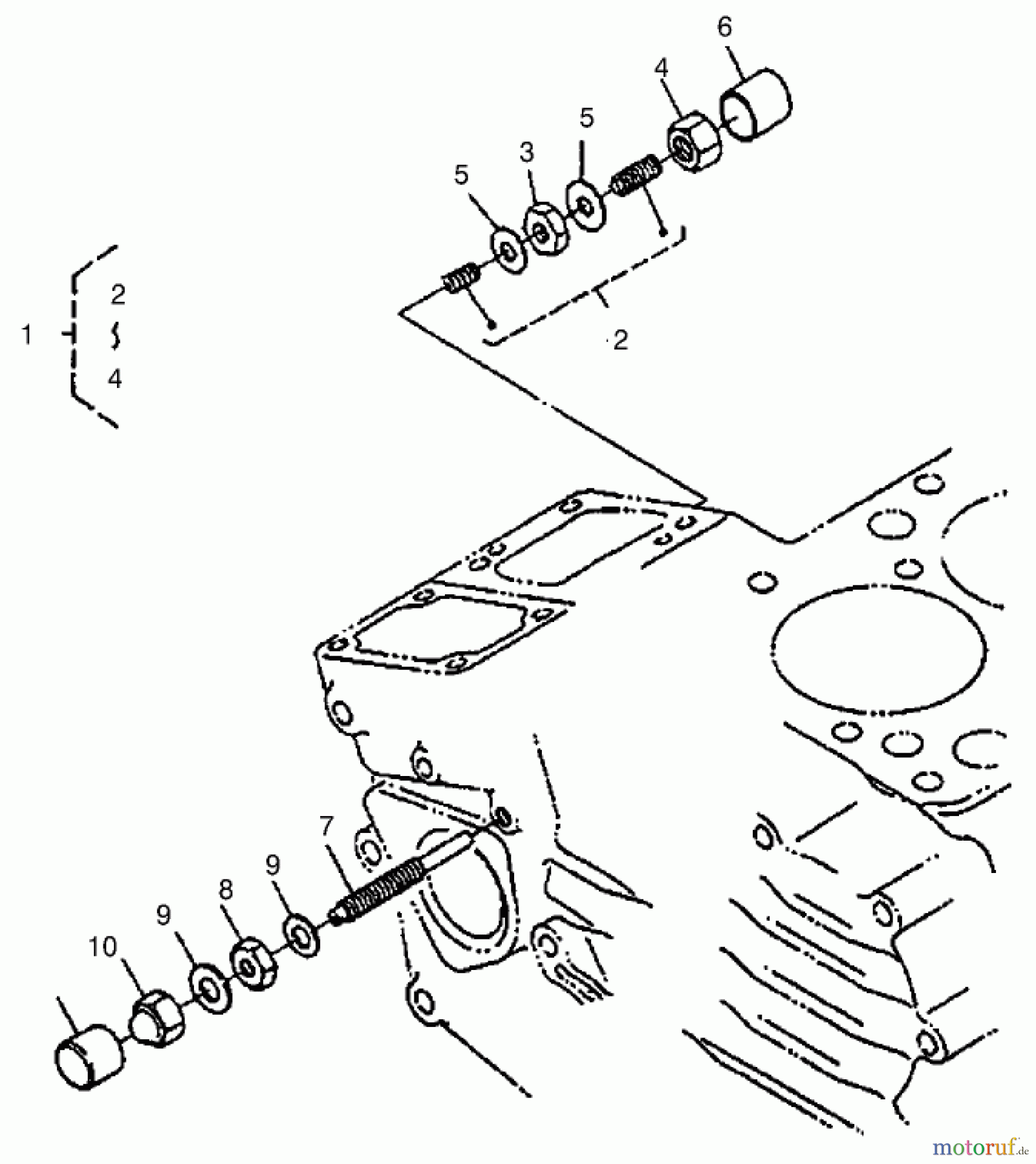  Compact Utility Loaders 22303 - Toro Dingo 320-D Traction Unit (SN: 200000501 - 200999999) (2000) ENGINE STOP LEVER ASSEMBLY