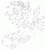 Compact Utility Loaders 22303 - Toro Dingo 320-D Traction Unit (SN: 990001 - 999999) (1999) Ersatzteile ENGINE ASSEMBLY