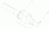 Compact Utility Loaders 22304 - Toro Dingo 222 Traction Unit (SN: 900001 - 990001) (1999) Ersatzteile GROUP 1-CRANKSHAFT
