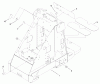 Compact Utility Loaders 22305A - Toro Dingo 322 Compact Utility Loader (SN: 210000001 - 210999999) (2001) Ersatzteile FRAME ASSEMBLY NO. 104-7416