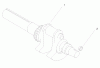 Compact Utility Loaders 22305TE - Toro Dingo 322 Traction Unit (SN: 990001 - 999999) (1999) Ersatzteile GROUP 1-CRANKSHAFT