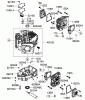 Baumstumpffräsen 23210G - Toro STX-26 Stump Grinder (SN: 311000001 - 311999999) (2011) Ersatzteile CYLINDER AND CRANKCASE ASSEMBLY