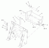 Compact Utility Loaders 22306 - Toro Dingo TX 420 Compact Utility Loader (SN: 220000401 - 220999999) (2002) Ersatzteile REAR ACCESS PANEL ASSEMBLY