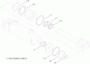 Zubehör 23800 - Toro 2024 Directional Drill (SN: 313000001 - 313999999) (2013) Ersatzteile HYDRAULIC CYLINDER ASSEMBLY NO. AU8HC21004