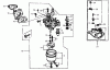 Compact Utility Loaders 22308 - Toro Dingo TX 413 Compact Utility Loader (SN: 280000001 - 280999999) (2008) Ersatzteile CARBURETOR ASSEMBLY HONDA GX390K1QNE2