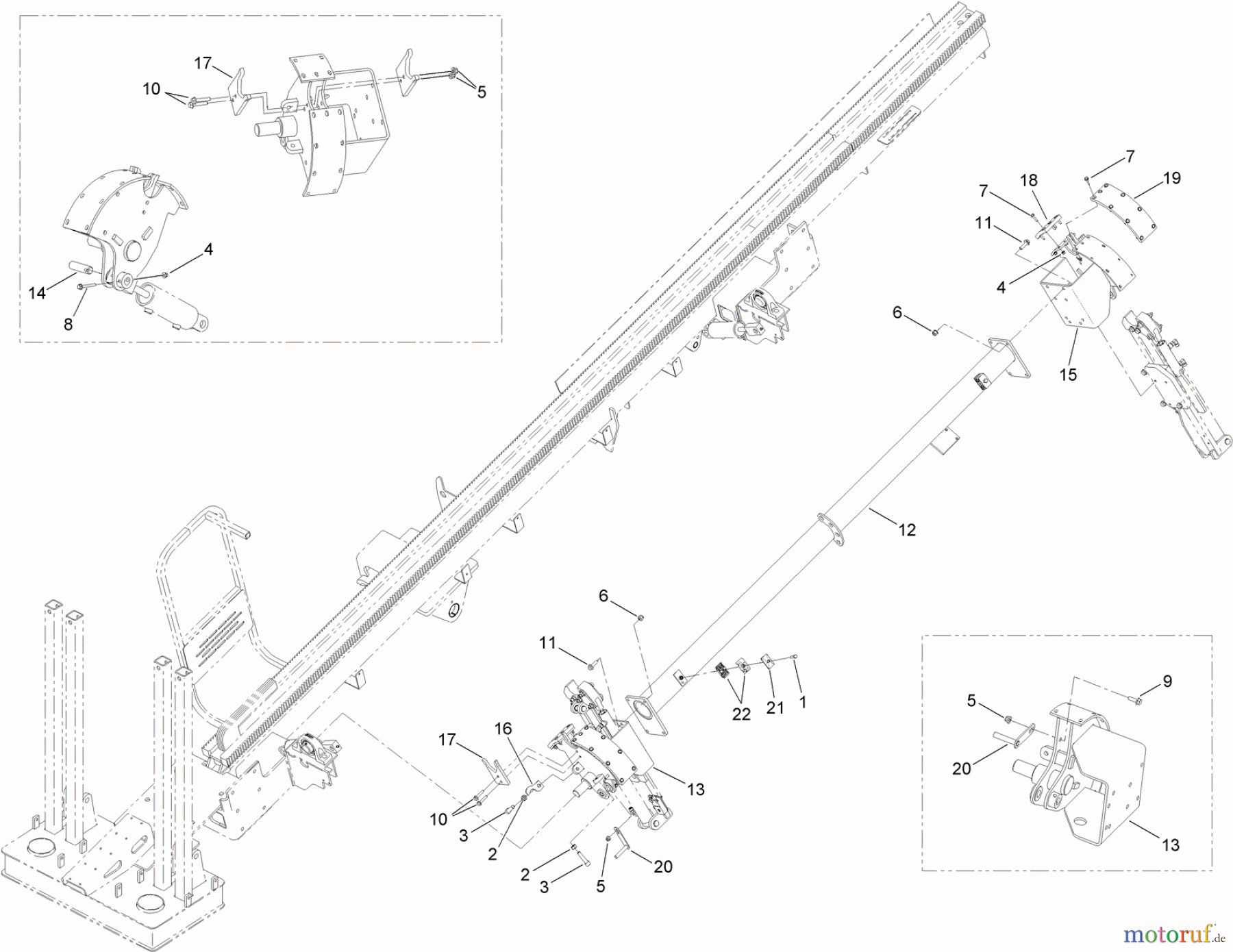  Zubehör 23800 - Toro 2024 Directional Drill (SN: 313000001 - 313999999) (2013) ROD CAM ASSEMBLY