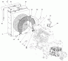 Zubehör DD2024 - Toro EarthPro Directional Drill (2007) Ersatzteile ENGINE RADIATOR ASSEMBLY MACHINE SERIAL NUMBERS THRU DD202490144 AND INCLUDING DD202490147