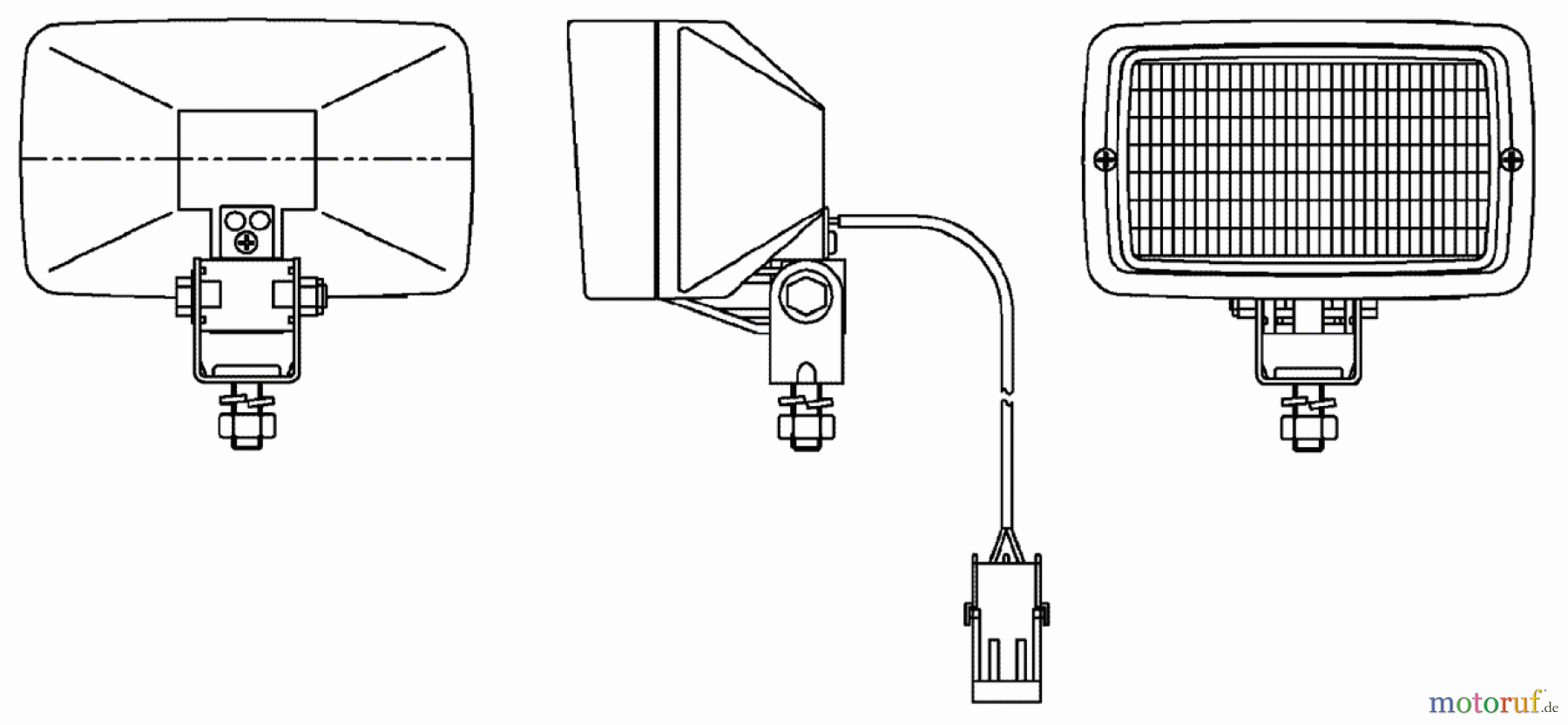  Zubehör DD2024 - Toro EarthPro Directional Drill (2007) LIGHTS SERIAL NUMBERS DD202490151